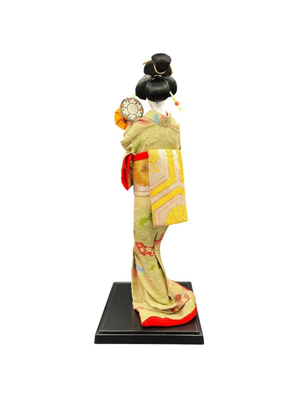 Vintage Japanese Geisha Doll Kimono Figurine Japan Large - Picture 5 of 15